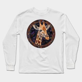 Mandala - Giraffe Long Sleeve T-Shirt